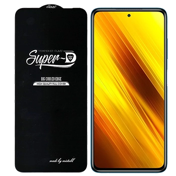 محافظ صفحه نمایش تمام صفحه میتوبل Super D مناسب برای گوشی موبایل شیائومی Poco X3 / X3 Pro